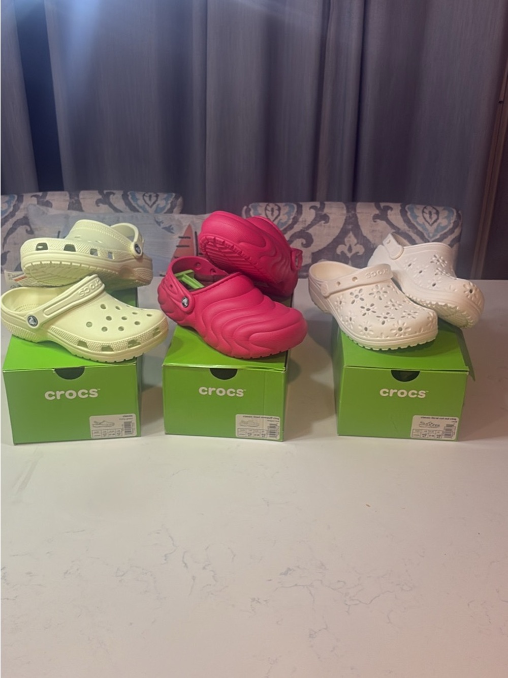 CROCS Trio of Womenâs Clogs